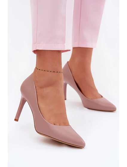 Eko kožené lodičky Sergio Leone 1339 Levandulové Eko kožené lodičky Sergio Leone 1339 Levandulové