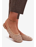 Dámské sandály s pleteným vzorem Camel Selviora