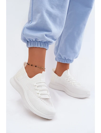 Materiálové model 22130414 Sportovní Dámské Bílé Olive - Boto