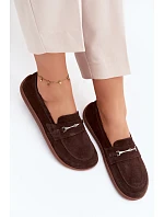 Kožené mokasíny Barefoot Z Zazoo 322 Čokoládové