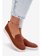 Dámské prodyšné nazouvací polobotky Camel Salty