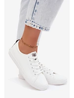 Dámské tenisky Sneakers z eko kůže Big Star TT274960 bílé