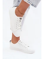 Dámské tenisky Sneakers z eko kůže Big Star TT274960 bílé