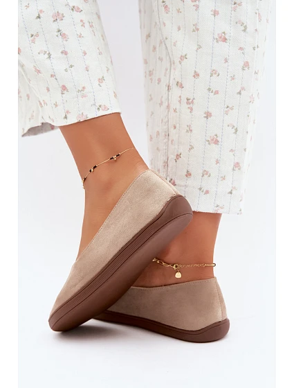 Dámské barefoot baleríny béžové Hollin Dámské barefoot baleríny béžové Hollin
