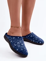 Dámské pantofle s vzorem Inblu ET000041 Tmavě modré