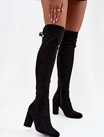 Kozaki Damskie Na Słupku Czarne Xamarin