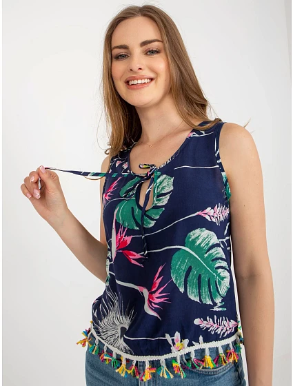 Bluzka AT BZ model 18605205 granatowy - FPrice