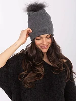 Čiapka AT CZ 171701.37 tmavosivá