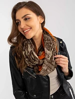 Tunelový šál AT KM 241353.35 hnedá