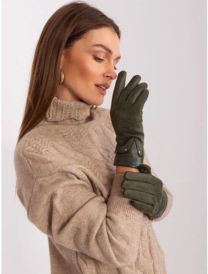 Rękawiczki AT RK model 19161938 khaki - FPrice