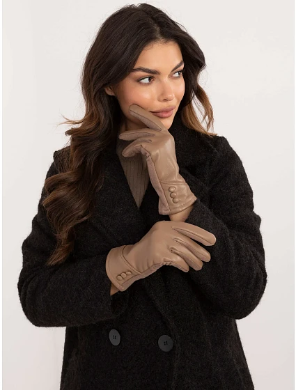 Rukavice AT RK model 20585857 tmavě lila - FPrice