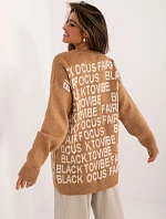 Jumper BA SW 0546.07 ťava