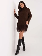 Jumper CH SW 72989.68 tmavohnedý