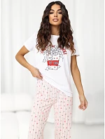 Pyžamo CLM PI 1581.09 světle růžové