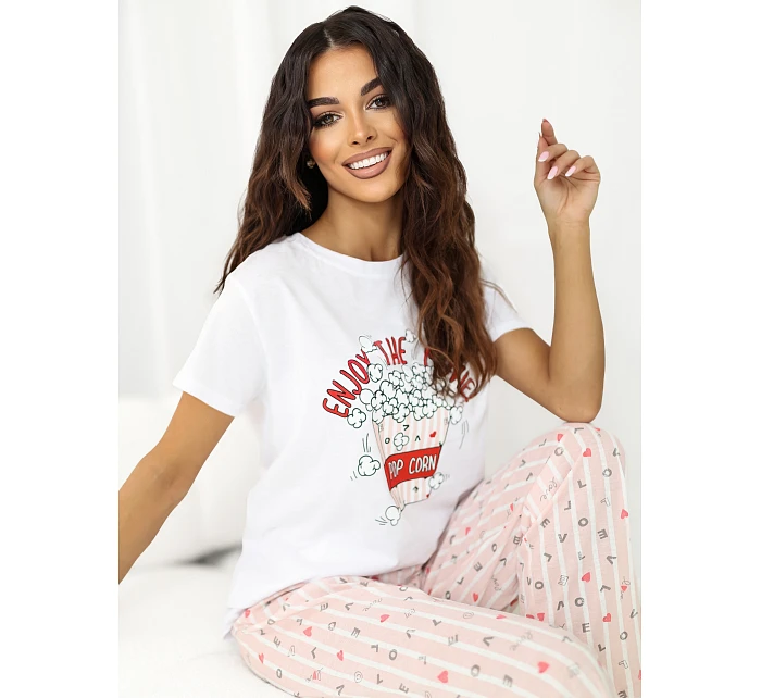 Pyžamo CLM PI 1581.09 světle růžové Pyžamo CLM PI 1581.09 světle růžové