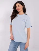 Tričko D12022M02842A svetlo modré