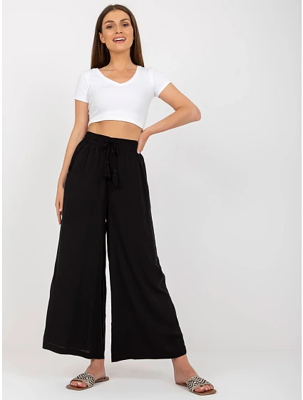 Kalhoty model 17445299 černé - FPrice