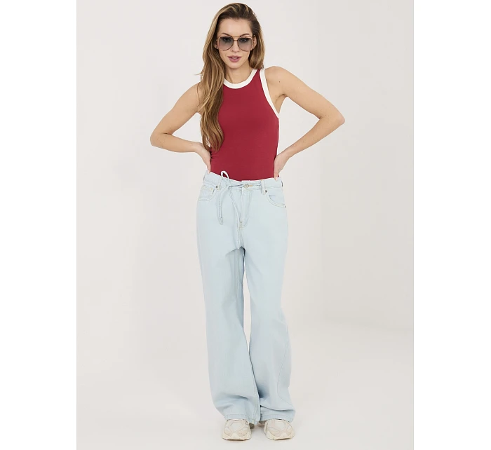 Nohavice D80033BB62629L221 svetlomodré Nohavice D80033BB62629L221 svetlomodré