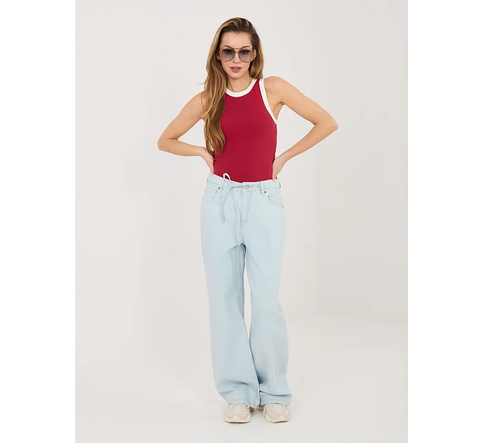 Nohavice D80033BB62629L221 svetlomodré Nohavice D80033BB62629L221 svetlomodré