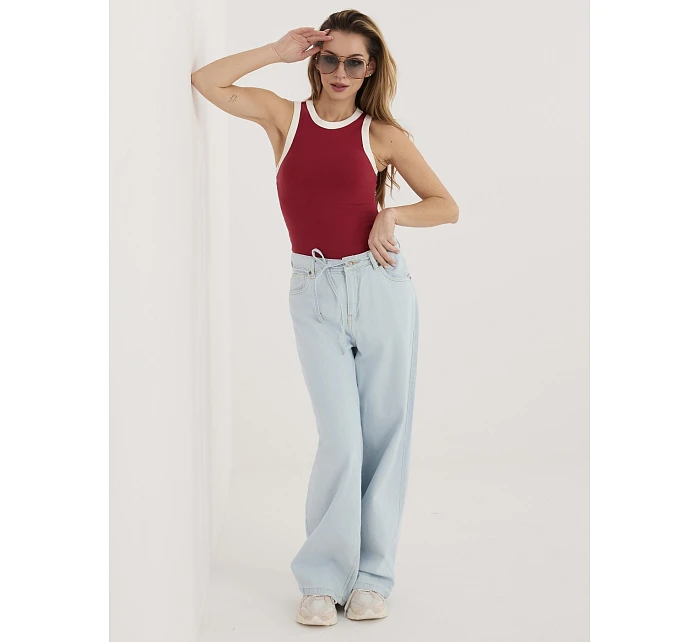 Nohavice D80033BB62629L221 svetlomodré Nohavice D80033BB62629L221 svetlomodré