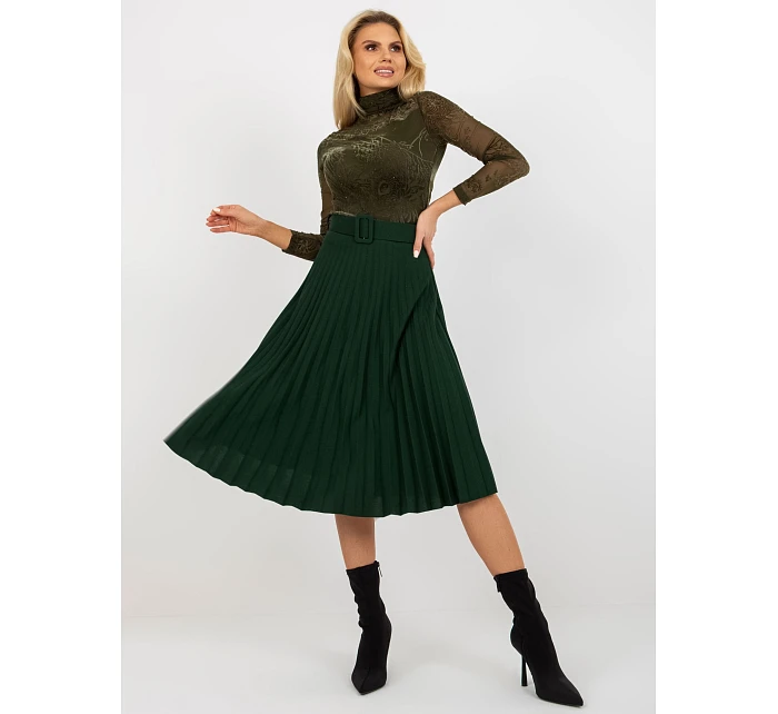 Sukně DHJ SD 9533.80P tmavě zelená Sukně DHJ SD 9533.80P tmavě zelená