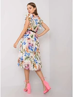 Šaty DHJ SK 13198.27, bílo-zelené