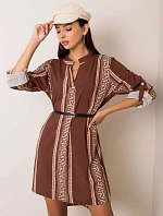 Šaty DHJ SK 5766D.13 hnedá