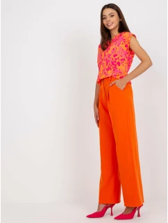 DHJ nohavice SP 15679.01X oranžová