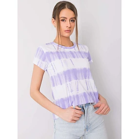 T shirt DHJ TS jasny fioletowy model 21175281 - FPrice T shirt DHJ TS jasny fioletowy model 21175281 - FPrice