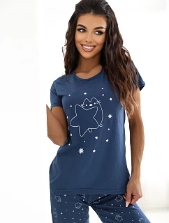 DU PI FP 301.76 tmavomodré pyžamo