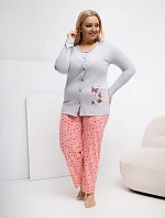 DU PI FP 509.99P sivé pyžamo