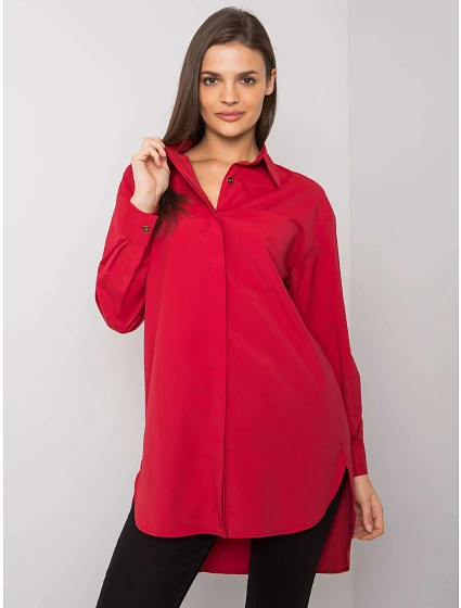 Košile EM KS model 17416506 tmavě červená - FPrice