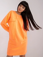 Šaty EM SK 717.33X fluo oranžová