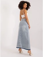 Sukně HM SD MC7298.28 světle modrá