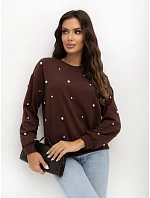 Mikina IR BL R2697.04P hnědá Mikina IR BL R2697.04P hnědá