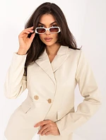 IR KR bunda AY780.00P svetlo béžová