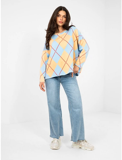 Bluzka IT BZ model 22020672 jasny niebieski - FPrice Bluzka IT BZ model 22020672 jasny niebieski - FPrice