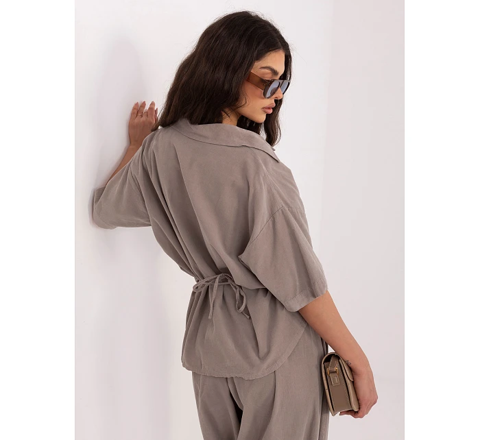 IT KS košile FL10320.12 dark lilac IT KS košile FL10320.12 dark lilac