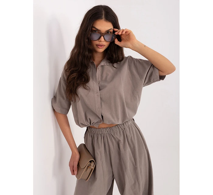 IT KS košile FL10320.12 dark lilac IT KS košile FL10320.12 dark lilac