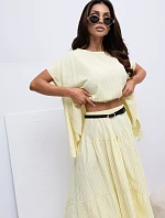 Sukňa IT SD FL10325.00 svetložltá