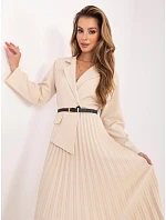 Šaty IT SK 21599 1.03 světle béžová Šaty IT SK 21599 1.03 světle béžová