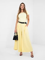 Nohavice IT SP 17872.29 svetložltá