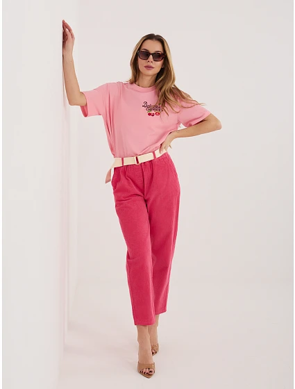 IT nohavice SP 242979.90 fuchsiová IT nohavice SP 242979.90 fuchsiová