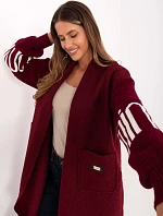 Cardigan IT SW 80678.84 bordó