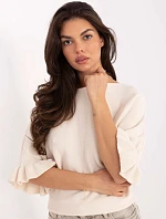 Jumper IT SW 99244.65 světle béžový