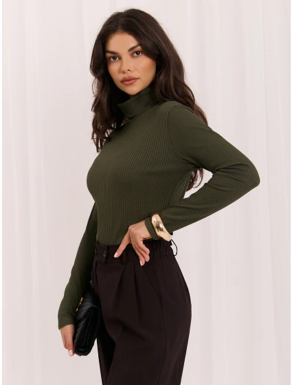 Blůza LK BZ 510155.75 v barvě khaki