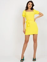 LK SK 508684 šaty.21X žltá