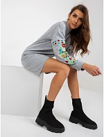 Šaty MB SK 8023.26 šedé Šaty MB SK 8023.26 šedé