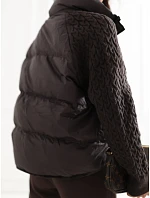 Bunda MBM KR 0508.00P, tmavě hnědá Bunda MBM KR 0508.00P, tmavě hnědá