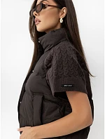 Vesta MBM KZ 0805.99P, tmavě hnědá Vesta MBM KZ 0805.99P, tmavě hnědá